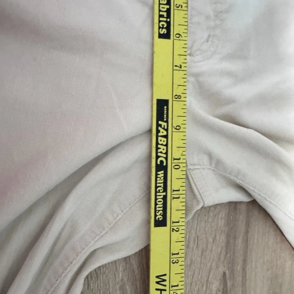 Lauren‎ Jeans Co Ralph Lauren Womens Size 8 White Corduroy Bootcut Pants